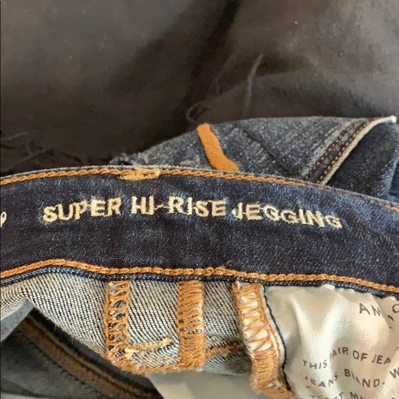 american eagle high rise dark denim jegging - Picture 5 of 6